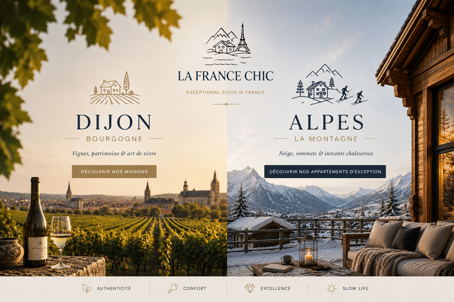 La France Chic — Dijon Bourgogne et Alpes